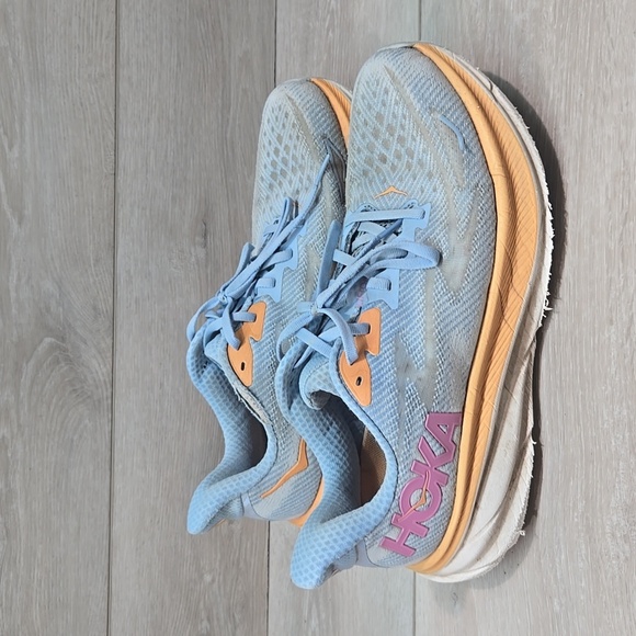 Hoka One One Women's Clifton 9 Athletic Running Shoes Sz 10B - Picture 2 of 16